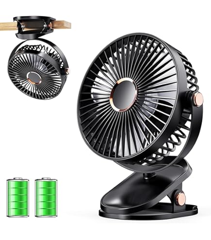 Amazon.co.jp: 時計 卓上ファン クリップファン 時間が分かる不思議な